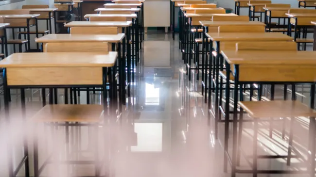 desks in school